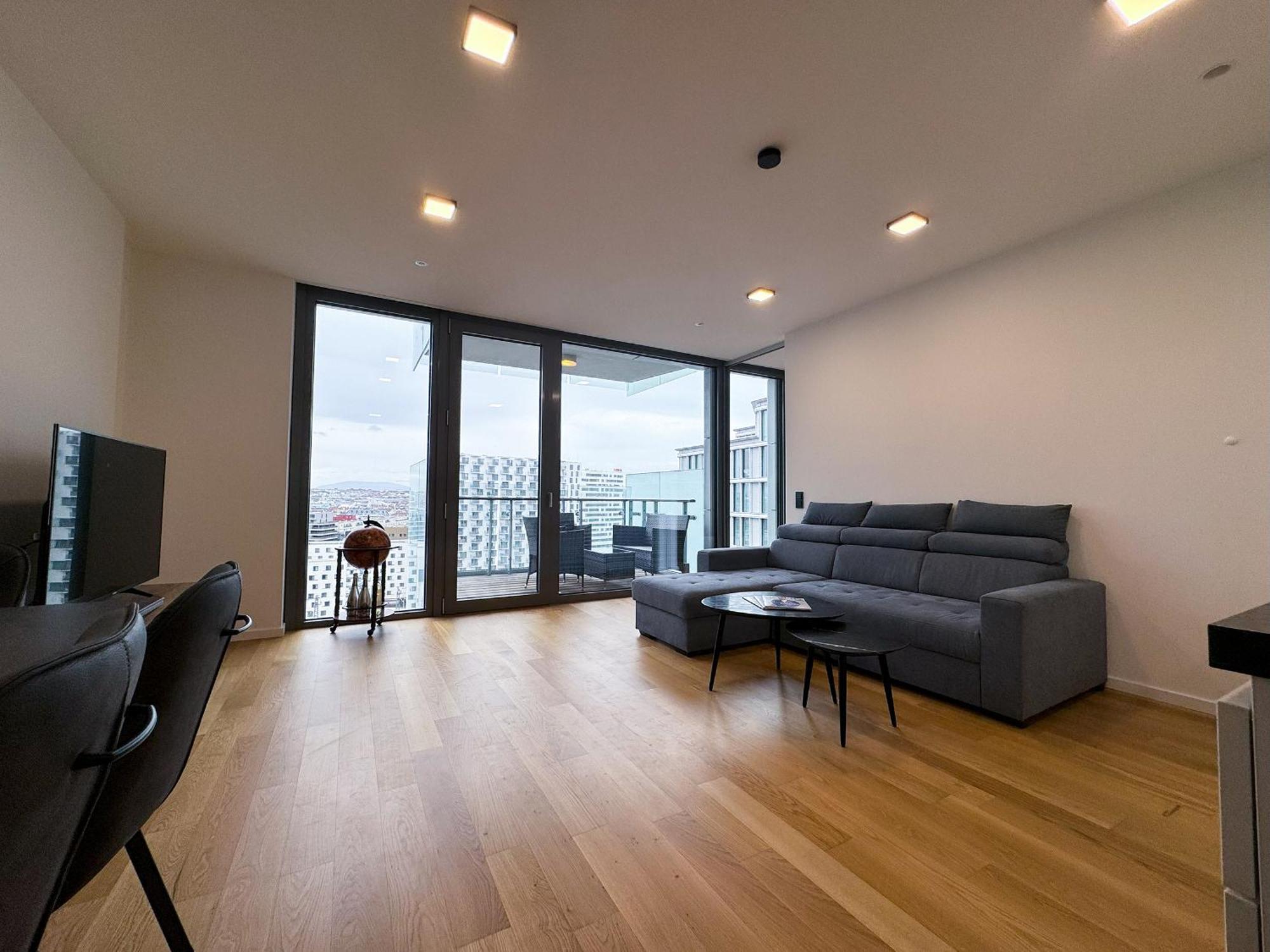Luxus-Apartment Mit Weitblick Vídeň Exteriér fotografie