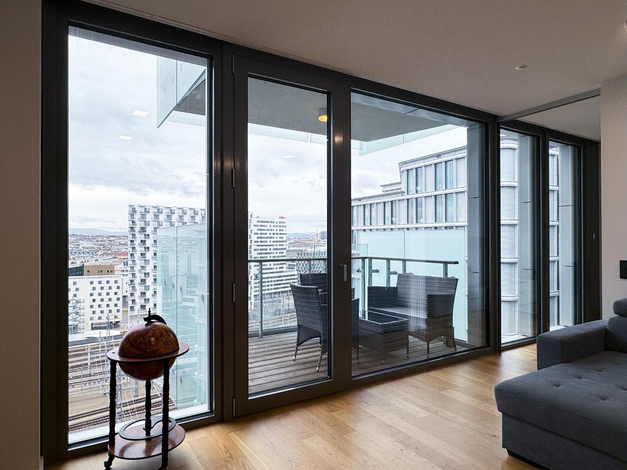 Luxus-Apartment Mit Weitblick Vídeň Exteriér fotografie